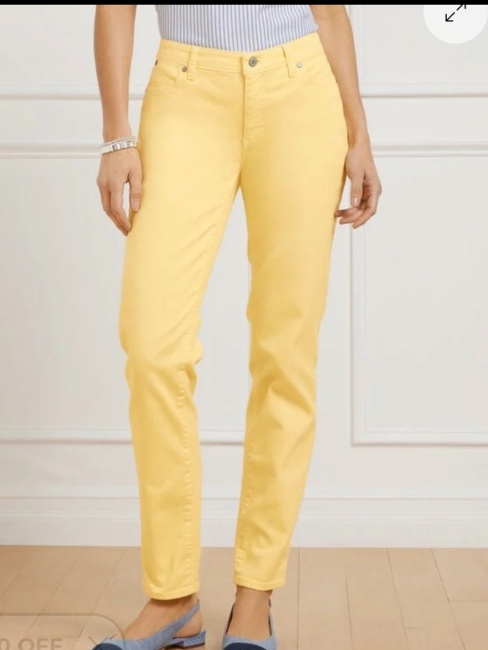 Talbots Flawless Five Pocket Slim Ankle Pants